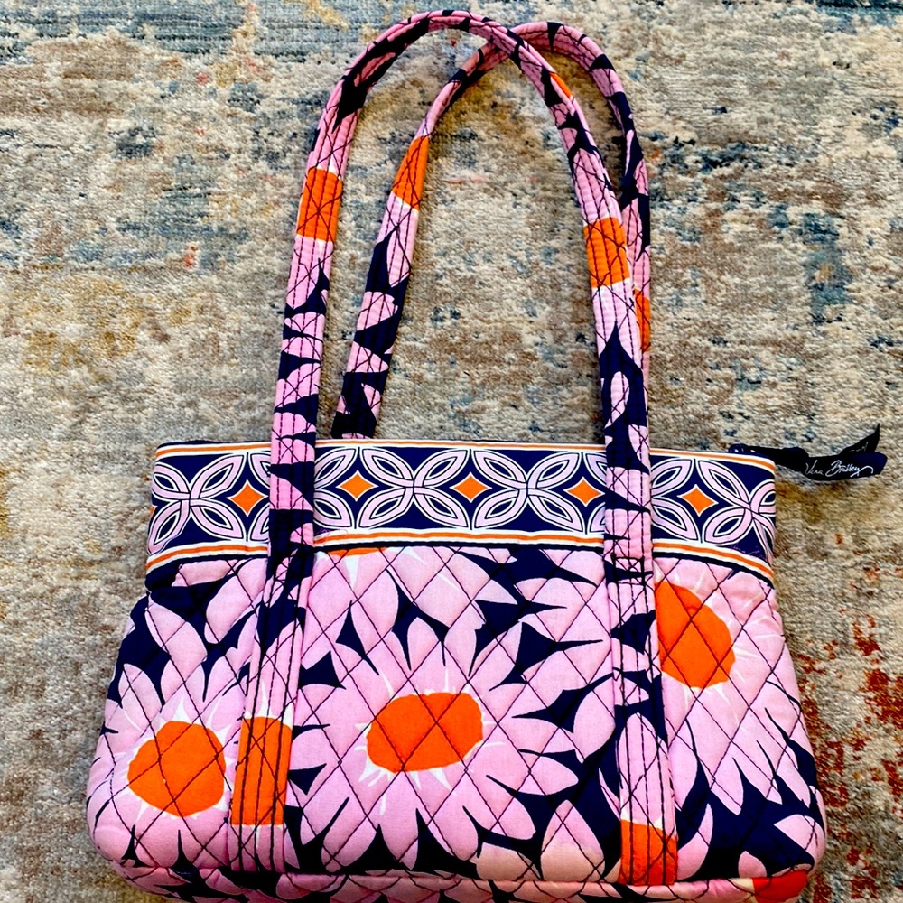 Vera Bradley “Julia Loves Me” Daisy Print Bag
